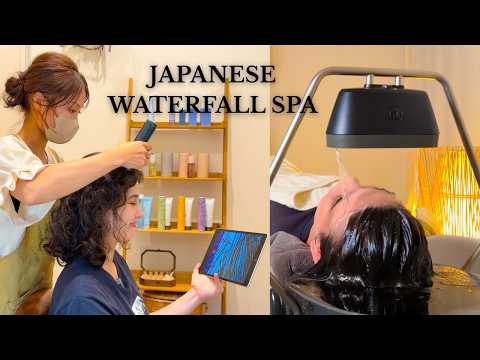 ASMR I FOUND THE MOST RELAXING HEAD SPA IN KOBE, JAPAN (it was a good Shinkansen ride from Tokyo)