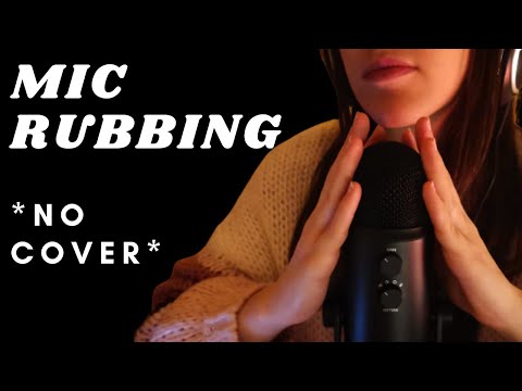 ASMR - FAST AND AGGRESSIVE BRAIN MELTING MIC RUBBING, Stroking (without cover)