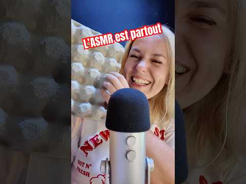 ASMR ♻️ L’ASMR est partout, même dans la récup’ #asmrfr #shortsasmr #asmrshorts