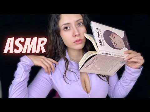 ASMR español ✨ lectura muy relajante de oreja a oreja para ayudarte a dormir 💖 susurros