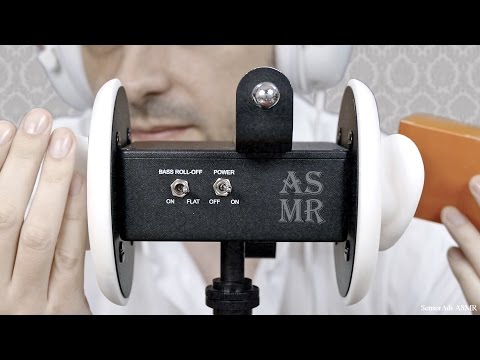 Ear to Ear Binaural Inaudible Whispering + Mouth Sounds + Ear Touching (ASMR)