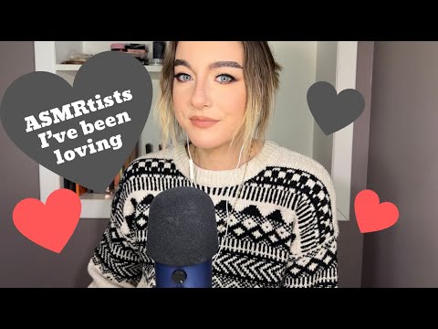 ASMR channels I've been loving ♥️ (whisper ramble)