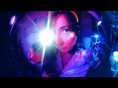 ASMR You’re Stuck in a Time Machine 🕰 Cranial Nerve Exam/ Sci-Fi Roleplay (fisheye lens)