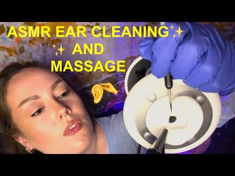 ASMR - BINAURAL EAR CLEANING AND MASSAGE - PERSONAL ATTENTION, OTOSCOPE, PALPATION, PICKING & MORE!