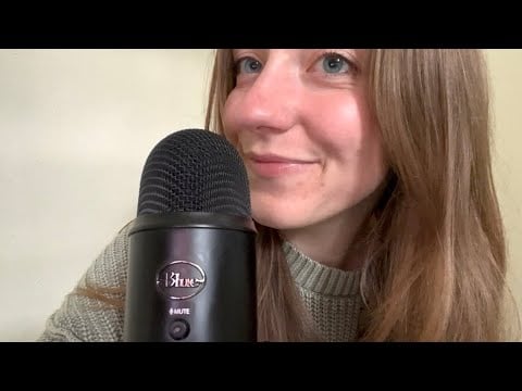 asmr lots of mouth sounds (up close whispering, trigger words, unintelligible whispering) 🤫