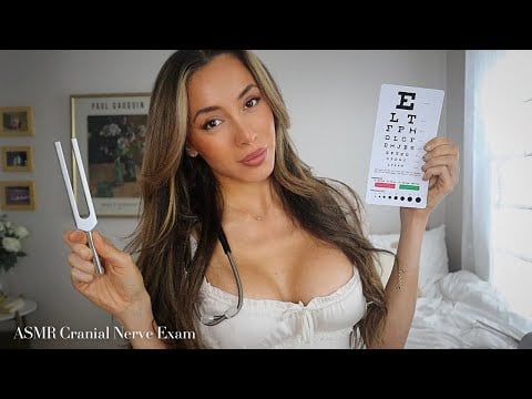 ASMR Cranial Nerve Examination | Soft Spoken