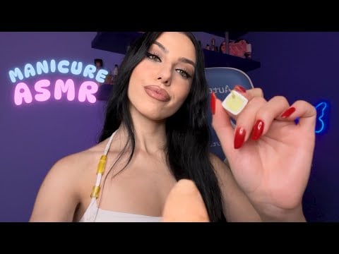 ASMR Manicure Realistica Per Farti Rilassare | ROLEPLAY ESTETISTA