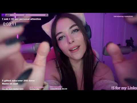 ASMR LIVE // IMMA TOUCH UR FACE // 2021-12-03