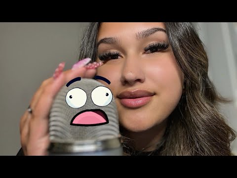 asmr personal attention (mouth sounds, face brushing, and more)