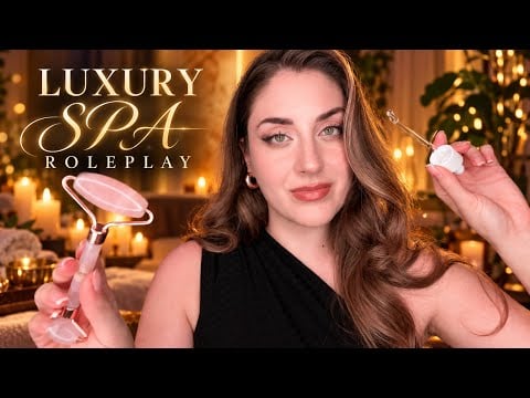 ASMR Deutsch Entspannendste Massage, bei der du je warst 💆🏻‍♀️ Spa Roleplay, Pampering, Music