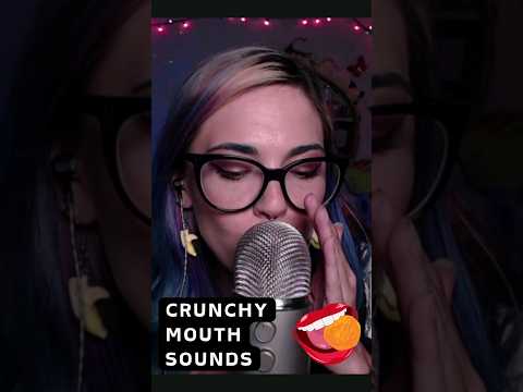 Cronchy Mouth Sounds #asmr #relaxing #twitch #asmrsounds #tingles #youtubeshorts #relaxation #shorts