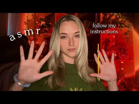 ASMR Fall Asleep In 10 Minutes Flat [personal attention, follow my instructions]
