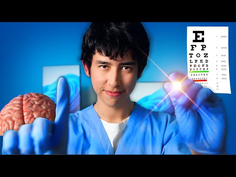 ASMR the MOST DETAILED eye exam EVER 👁️