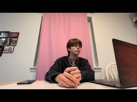 ASMR POV: A 25 Year old unemployed male mansplains to you in a café {keyboard typing, vocal fry}