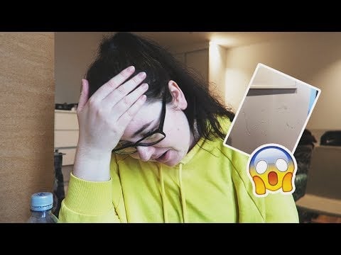 Dom gjorde hål i väggen!! FLYTTVLOGG 1