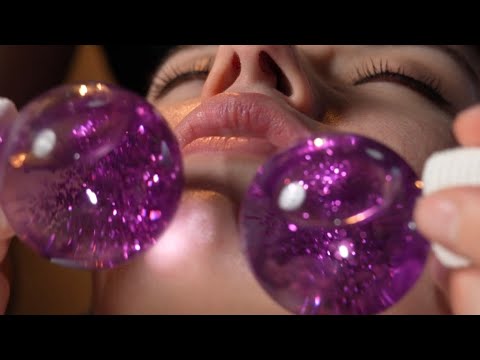 Он делает девушке АСМР массаж головы 💫 | ASMR Head & Face Massage