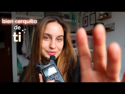 ASMR muy CERCA de la TASCAM (cerquita de tus oídos)