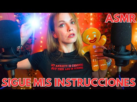 ASMR SIGUE MIS INSTRUCCIONES de oreja a oreja