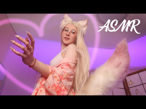 ASMR im your fox GIRLFRIEND help you to relax 🦊 ASMR Roleplay - Sanya ASMR channel