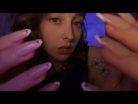 ASMR layered mouth sounds and hand movements for TINGLE OVERLOAD