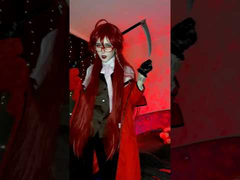 Funny Grelle XD ♡ #cosplay #grellsutcliff #grellcosplay #blackbutlercosplay #blackbutler