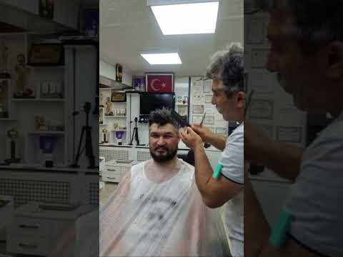 HAIR AND BEARD CUTTING, SKIN CARE AND MASSAGE WITH MUNUR ONKAN
