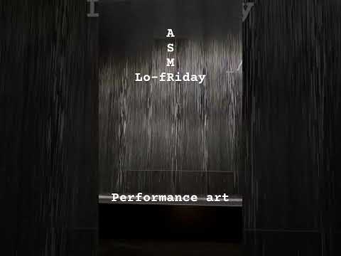 Lo-fRiday ASMR 🌙 Waterfall art #asmr #lofiasmr #waterfall #watersounds #relaxing
