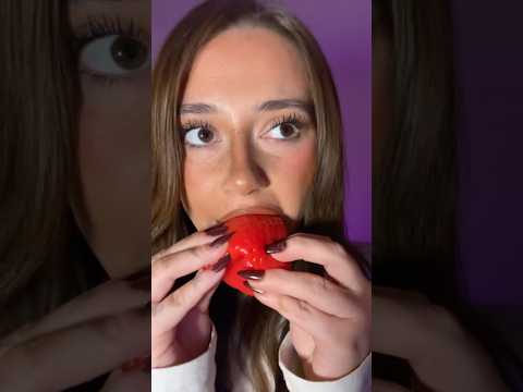 Fake food chewing asmr #relax #asmrvideos #tingles #asmrmouthsounds