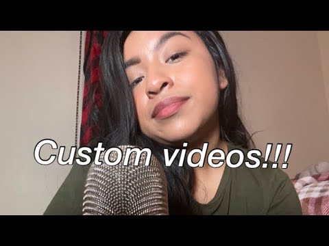 ASMR CUSTOM VIDEOS❤️