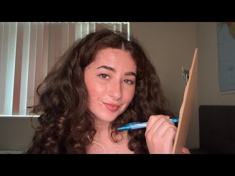 ASMR | helping you come up with New Year’s resolutions ✍️🎆 (soft-spoken, writing, typing)
