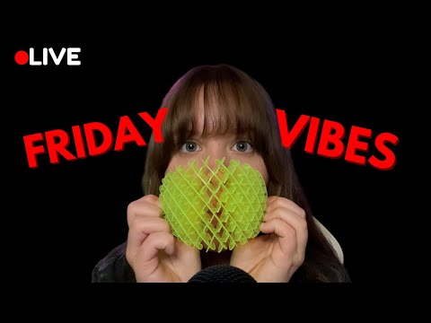 🔴LIVE ASMR - Friday Vibes with FAST and AGGRESSIVE Triggers ✨
