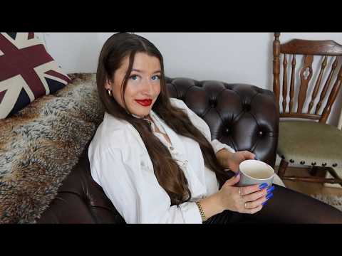 Will you be my boyfriend? Flirty Sofa Relationship chats Drinking a cup of Tea with you