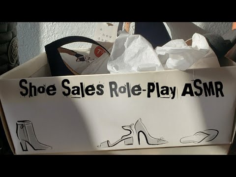 #Roleplay #PersonalAttention #ASMR #Softspoken 👡Shoe Sales Role-Play 👞