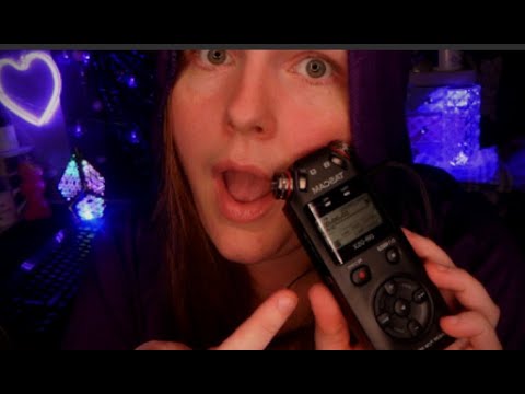 ASMR New Mic Test Tascam Dr5x, Loads of tingly triggers🎤🎊