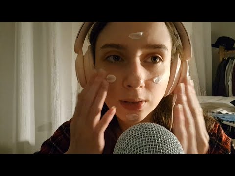 Rambling & doing my skincare ASMR