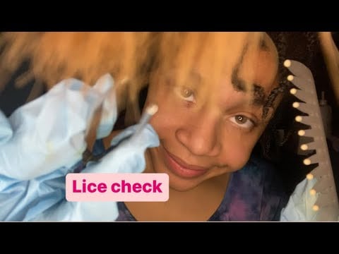 ASMR - Nurse Does a Lice Check (Brianna)