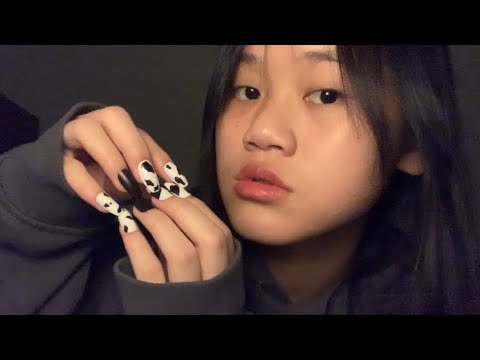 ASMR nail tapping, rubbing & scratching 💅🏻