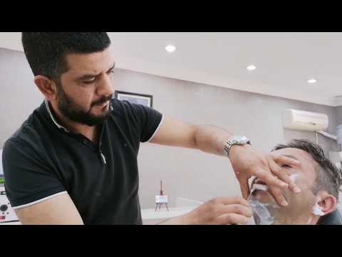 Asmr Barber Razor Shaving/Hair Wash/Hair -Head- Face and Neck Massage ASMR TURKİSH