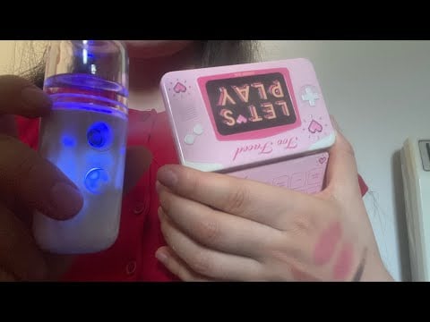 ASMR relaxing makeup session for good sleep 🎧 no talking & no tapping 