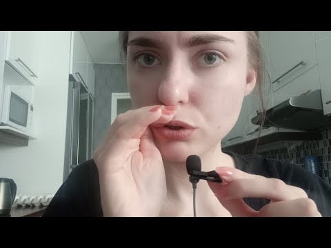 ASMR - Short asmr canapè video| Cupped inaudible whisper ✨