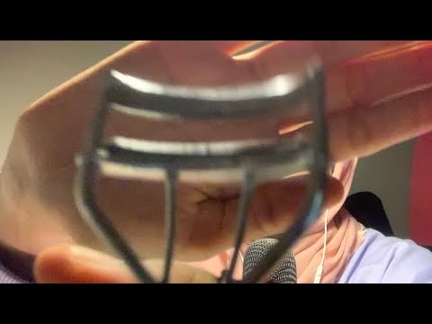 1 minute ASMR - Doing Your Makeup Fast and Agressive