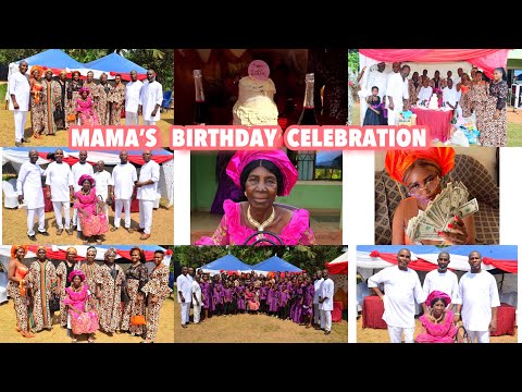 MAMA'S BIRTHDAY CELEBRATION 💐 🎂