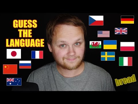 Whispering "bread🍞" in 41 languages, but YOU have to guess 🤔🤔🤔🍞🍞🍞 [ASMR in different language]