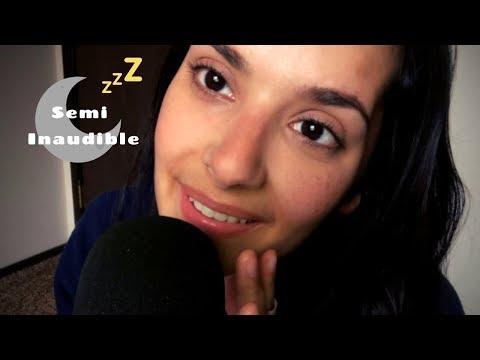 ASMR Semi Inaudible Reading + Gum Chewing