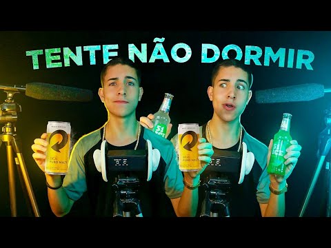 DESAFIO: TENTE NÃO DORMIR – VERSÃO ULTRA MEGA HARD DIFÍCIL *ASMR 3 MICROFONES*