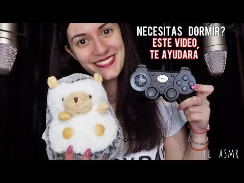 ♡ASMR español♡ NECESITAS DORMIR? ESTE VIDEO TE AYUDARÁ. ♥ |cosquillas|