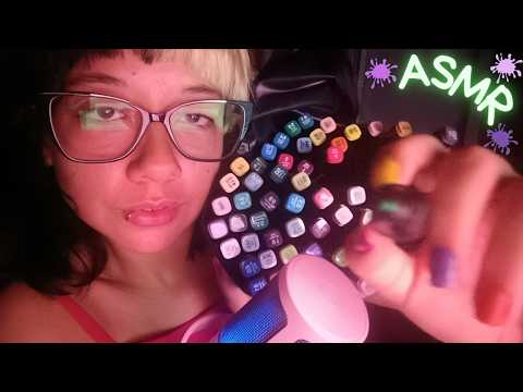 [ASMR] Posso Pintar Seu Rosto? 🎨🩷 (Visual Triggers, Mouth Sounds)