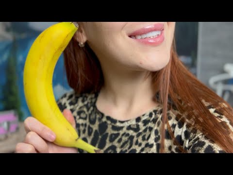 Whispering Waves of Serenity: ASMR Banana Experience #soothingsounds