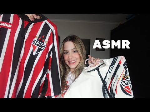 ASME MOSTRANDO TODAS CAMISAS DO SÃO PAULO DO MEU PAI