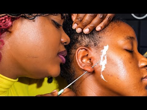 Asmr✨whisper Scalp scratch Detailed Ear cleanin for RELAXATION | Hair crust pickin| Intense massage 